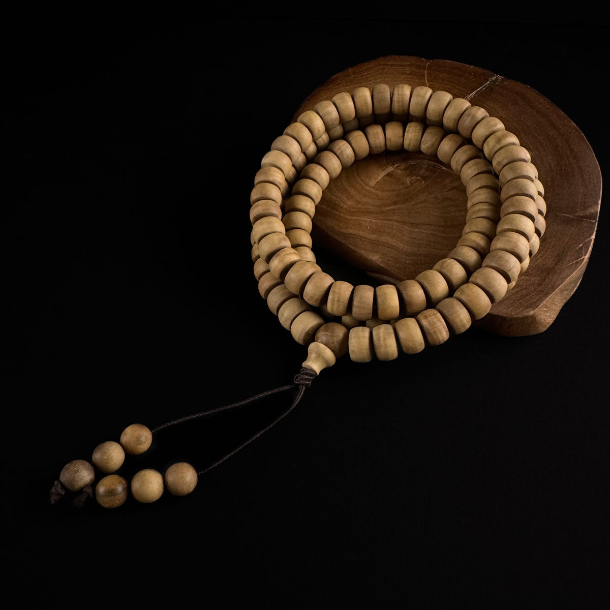 Sandalwood Mala Beads (108 x 8mm beads)