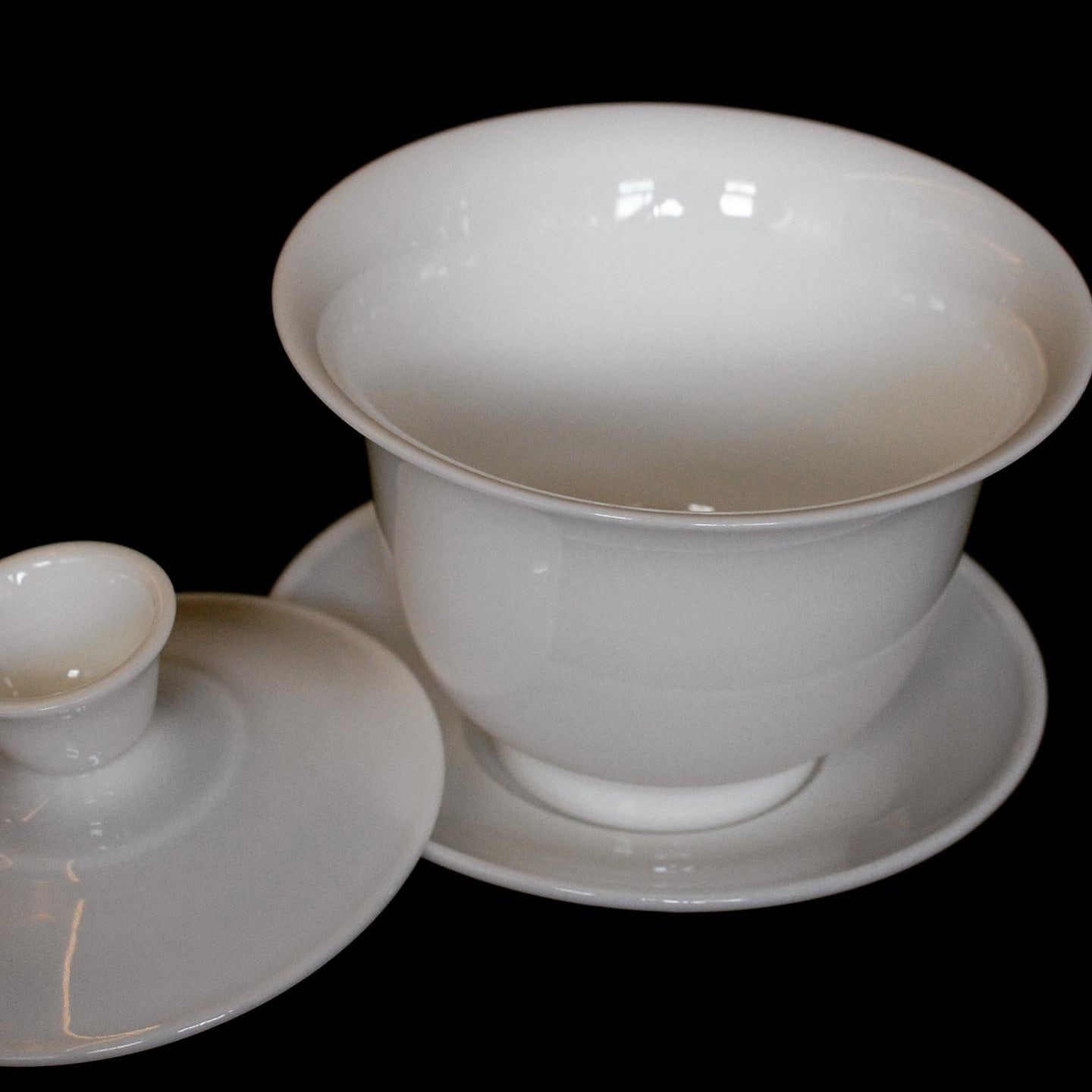 Eggshell Porcelain Gaiwan (White)