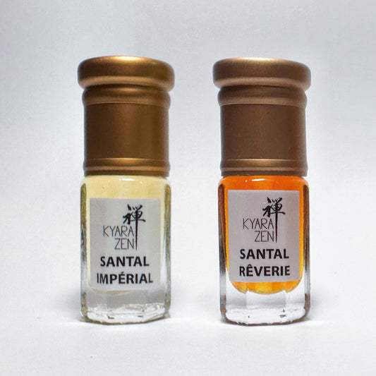 Santal Impérial and Santal Rêverie Bundle by Kyarazen (1/4 Tola)